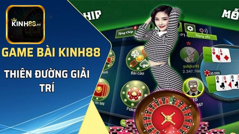 Ưu điểm tạo dựng nên thương hiệu game bài Kinh88